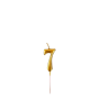• Number “7” perfect for birthdays & age celebrations • Stylish gold finish enhances cake appearance • Easy to use and ideal for cake decoration