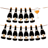 • Unique and classy design • Easy to hang anywhere • Perfect for birthday decorations