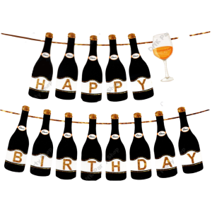 • Unique and classy design • Easy to hang anywhere • Perfect for birthday decorations