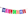 • Bright multicolor design for eye-catching look • Easy to hang anywhere • Perfect for home, parties & events