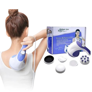 • Multiple massage heads for different body areas • Deep vibration helps reduce muscle pain • Easy grip design for comfortable home use
