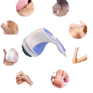 • Multiple massage heads for different body areas • Deep vibration helps reduce muscle pain • Easy grip design for comfortable home use