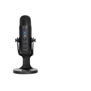 • Crystal clear audio with noise reduction • Easy plug & play – no extra setup needed • Perfect for YouTube, podcasts & streaming