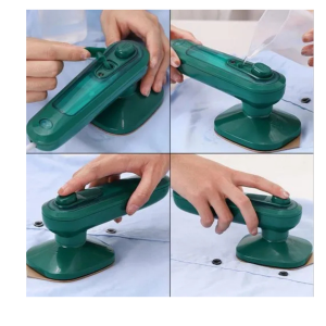• Quick steam removes wrinkles instantly • Easy water refill for continuous use • Compact & portable design for home and travel