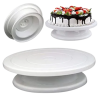 • Smooth 360° rotation for easy cake decorating • Strong and stable base for better control • Perfect for baking, decorating & serving