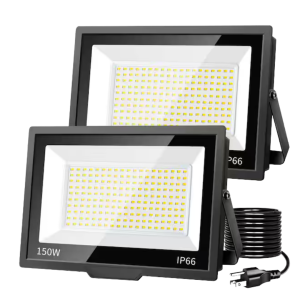 • High-intensity brightness for outdoor spaces • IP66 waterproof & dustproof for all weather use • Energy-efficient LED with long lifespan