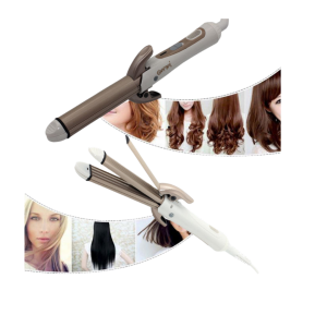• Straighten, curl & wave with one device • Fast heating for quick styling • Easy and safe to use at home