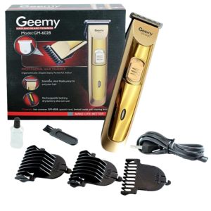 • Stainless steel blades for clean and accurate cutting • Multiple guide combs for different hair & beard styles • Rechargeable design for convenient home use