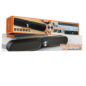 • Powerful stereo sound with clear audio output • Wireless Bluetooth connectivity for easy pairing • Sleek and compact design for TV & home use