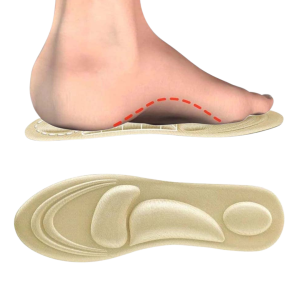 • Soft cushioning reduces foot pain and pressure • Provides comfort even for long hours standing • Fits easily into all types of shoes