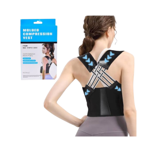 ✅ Helps support your back and shoulders properly ✅ Comfortable elastic material for daily wear ✅ Adjustable design suitable for work, study & home use