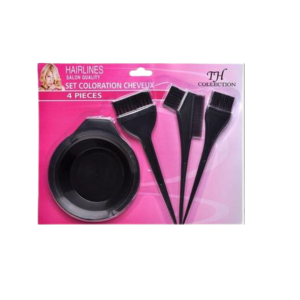 ✅ Complete 4-piece set for easy hair coloring ✅ Includes mixing bowl, brushes & comb applicator ✅ Perfect for home and professional salon use