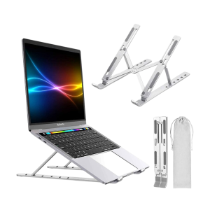 ???? Adjustable height for comfortable viewing ???? Foldable and lightweight portable design ???? Helps improve airflow and working comfort
