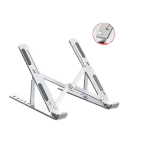 ???? Adjustable height for comfortable viewing ???? Foldable and lightweight portable design ???? Helps improve airflow and working comfort