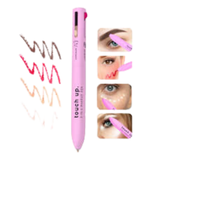 ???? Includes eyeliner, lip liner, brow pen & highlighter ???? Compact travel-friendly all-in-one design ???? Perfect for quick and easy daily makeup