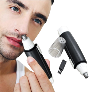 ???? Safely trims unwanted nose and ear hair ???? Compact and easy-to-use design ???? Smooth and painless trimming experience