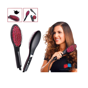 • Smoothens and straightens hair quickly • Comb and straightener in one convenient device • Easy to use for daily hair styling