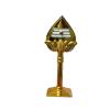• Ideal for home, office, and prayer room décor • Premium golden finish with beautiful detailing • Adds a spiritual and traditional touch to any space