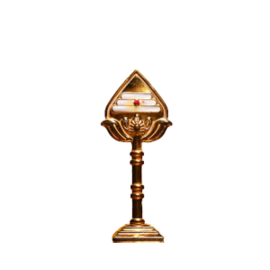 • Ideal for home, office, and prayer room décor • Premium golden finish with beautiful detailing • Adds a spiritual and traditional touch to any space