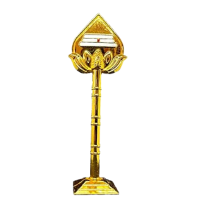 • Perfect for prayer rooms and home decoration • Elegant golden finish with detailed craftsmanship • Adds a divine and traditional touch to your space