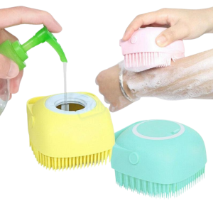 SILICON MASSAGE BATH BRUSH