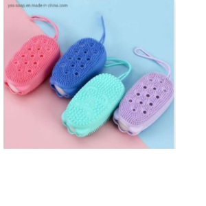 • Gently cleans and massages your skin while bathing • Soft silicone material helps provide a comfortable wash • Easy-grip design perfect for daily shower use