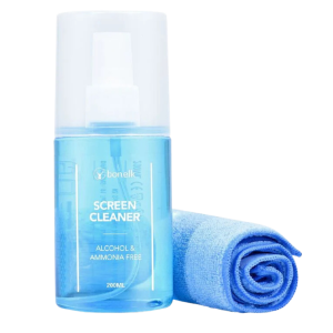 • Perfect for cleaning phones, laptops, TVs, and tablets • Easily removes fingerprints, dust, and smudges • Includes soft microfiber cloth for safe screen cleaning
