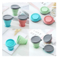 • Collapsible design makes it easy to carry anywhere • Perfect for travel, camping, office, and outdoor use • Durable silicone material for reusable daily use