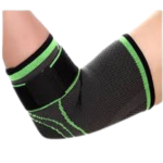 • Provides firm support and stability for the elbow • Ideal for workouts, sports, and daily activities • Adjustable strap design for a secure and comfortable fit