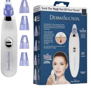 • Helps remove blackheads, dirt, and excess oil from pores • Includes multiple suction heads for different skincare needs • Supports cleaner and fresher-looking skin at home
