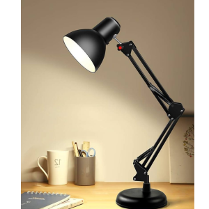 • Perfect for studying, office work, and reading • Adjustable arm for flexible lighting angles • Strong and durable design for everyday use