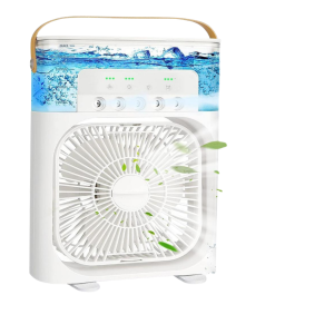 • Add ice and water for extra cooling effect • Multiple fan speed settings for comfort • Portable and easy to use at home or office