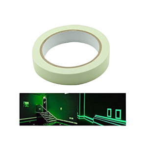 • High Visibility Glow In The Dark Tape • Perfect for Stairs, Walls & Safety Marking • Strong Adhesive with Long Lasting Glow Effect