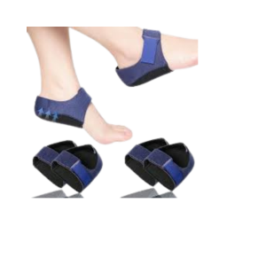 • Soft Heel Support for Pain Relief • Helps Reduce Heel Pressure While Walking • Comfortable Design for Daily Wear & Activities