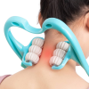 • Manual Massage Roller for Neck & Shoulder Relief • Helps Reduce Muscle Tension & Fatigue • Lightweight & Easy to Use Portable Design