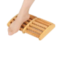 • Wooden Foot Massage Roller for Stress Relief • Helps Improve Blood Circulation & Relax Muscles • Perfect for Daily Foot Care & Relaxation