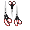 • Sharp Stainless Steel Blades for Smooth Cutting • Perfect for Paper, Fabric & Daily Use • Comfortable Non-Slip Grip Handle Design