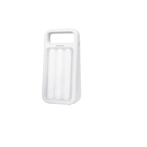 • Powerful LED emergency lamp with long backup • 2000mAh rechargeable battery for extended use • Portable handle design – easy to carry and use