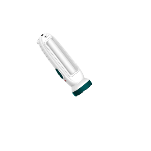 • High brightness LED light for emergencies • Rechargeable battery with long backup time • Portable design with comfortable grip handle