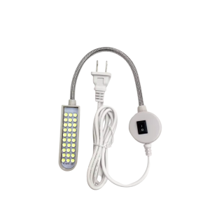 • Bright LED lighting for clear visibility • Flexible neck for easy angle adjustment • Ideal for sewing, study, and work tables