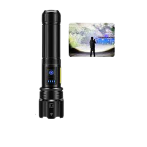 Bright light for clear visibility Rechargeable and easy to use Ideal for home, travel, outdoor and emergency use