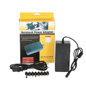 Multiple connector tips for different laptop models Supports 12V–24V output range Ideal replacement charger for home, office, and shop use