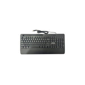 Full-size keyboard ideal for office and home use Easy USB connectivity for quick setup Ergonomic design for comfortable typing