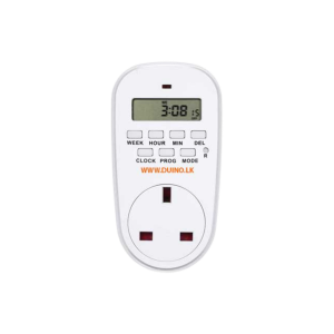 Set electrical devices to turn ON and OFF automatically Easy-to-use LCD display with simple button controls Helps save power and adds convenience to daily use