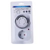 Set devices to turn ON and OFF automatically within 24 hours Easy-to-use dial design for quick time setting Helps save electricity and adds daily convenience