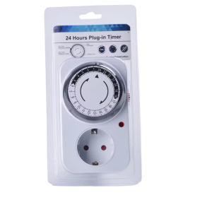 Set devices to turn ON and OFF automatically within 24 hours Easy-to-use dial design for quick time setting Helps save electricity and adds daily convenience