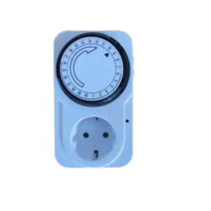 Set devices to turn ON and OFF automatically within 24 hours Easy-to-use dial design for quick time setting Helps save electricity and adds daily convenience