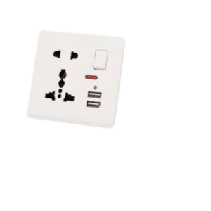 ✅ Universal socket supports multiple plug types ✅ Dual USB ports for convenient device charging ✅ Built-in switch and indicator for easy and safe use