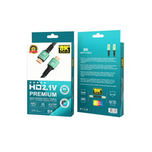 8K Ultra HD Support – Perfect for TV, monitor, and projector use High Speed 48Gbps Transmission – Smooth video and stable performance Wide Compatibility – Suitable for laptops, TVs, gaming devices, and projectors