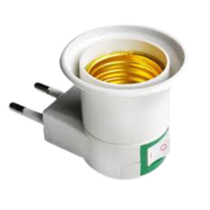 Easy Plug-in Use – Simply connect to a power socket for quick use Convenient Bulb Holder Design – Easily fit a bulb and get instant lighting Ideal for Home & Shop – Great for daily use, temporary lighting, and emergency needs